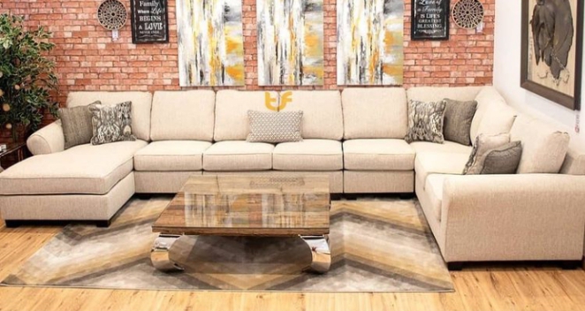 U shape sectional sofa is a low and made for lounging, the Pacific sectional complements contemporary living rooms with its easy, U shape sectional sofa is breezy style.