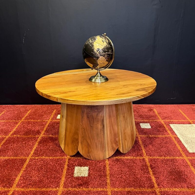 A stylish round table