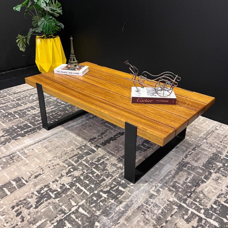 A refined rectangular coffee table